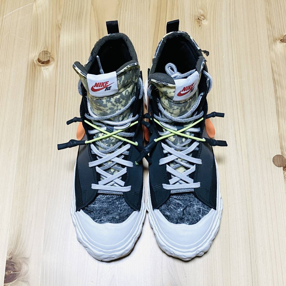 【美品】NIKE x READYMADE BLAZER MID US9.5(27.5cm) CZ3589-001 / ナイキ レディメイド sneaker shoes black_画像2