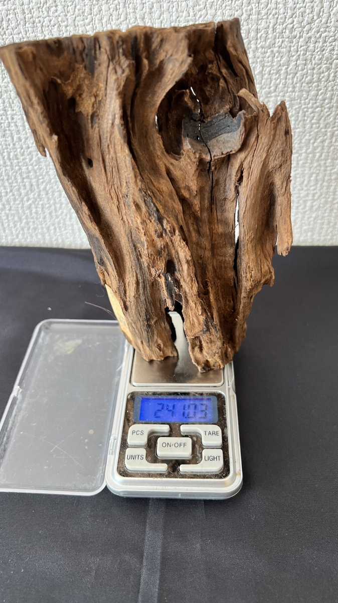 伽羅 原木【奇楠香 極】154g 香木 沈香 茶道具 ベトナム産 御香木 薫香
