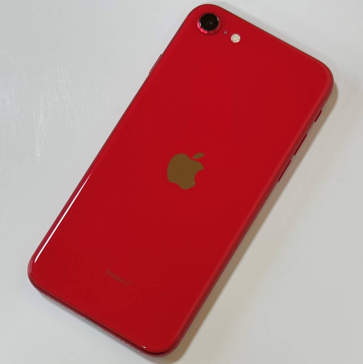 SIMフリー iPhone SE (第2世代) (PRODUCT)RED Special Edition 128GB MXD22J/A バッテリー最大容量83％ アクティベーションロック解除済の画像8