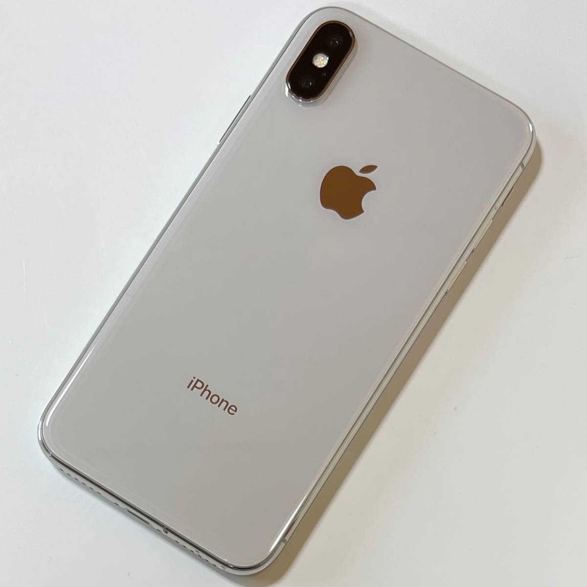 SIMフリー iPhone X シルバー 64GB MQAY2J/A バッテリー最大容量88％ アクティベーションロック解除済の画像8