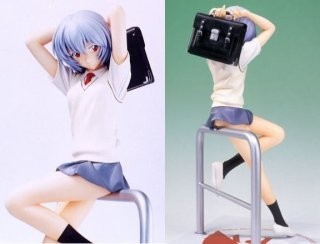 【福袋セール】 ガレージキット エヴァンゲリオン 未塗装未組立のガレージキット 綾波レイ