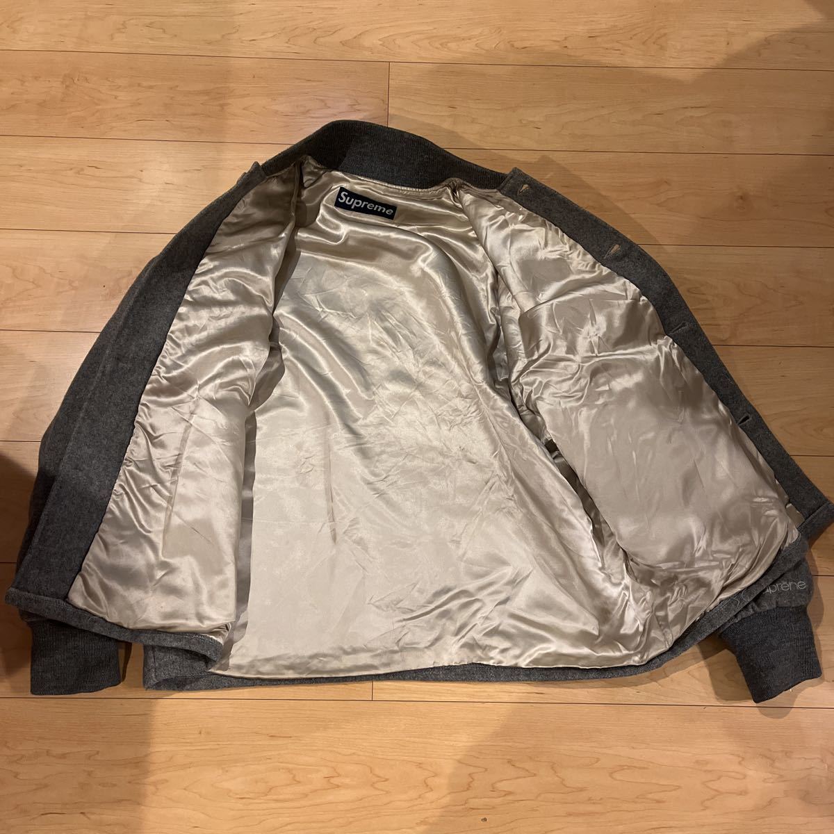 supreme varsity jacket 1st スタジャン ファースト 最初期 激レア 藤原ヒロシ