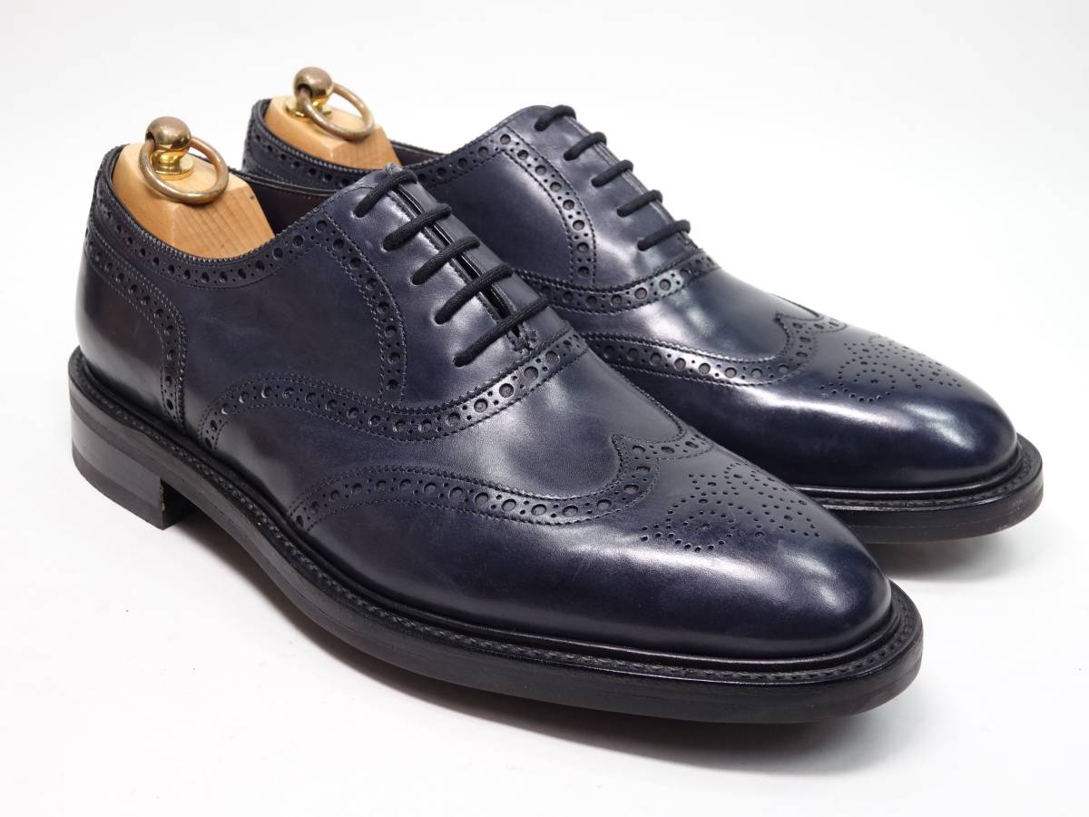 格安 希少美品 旧ロゴジョンロブ Russel 8.5E 8.5E パンチドキャップ