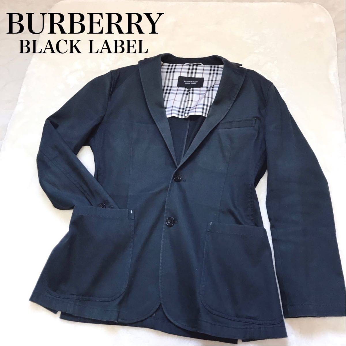 ヤフオク! - BURBERRY BLACK LABEL テーラードジャケ...