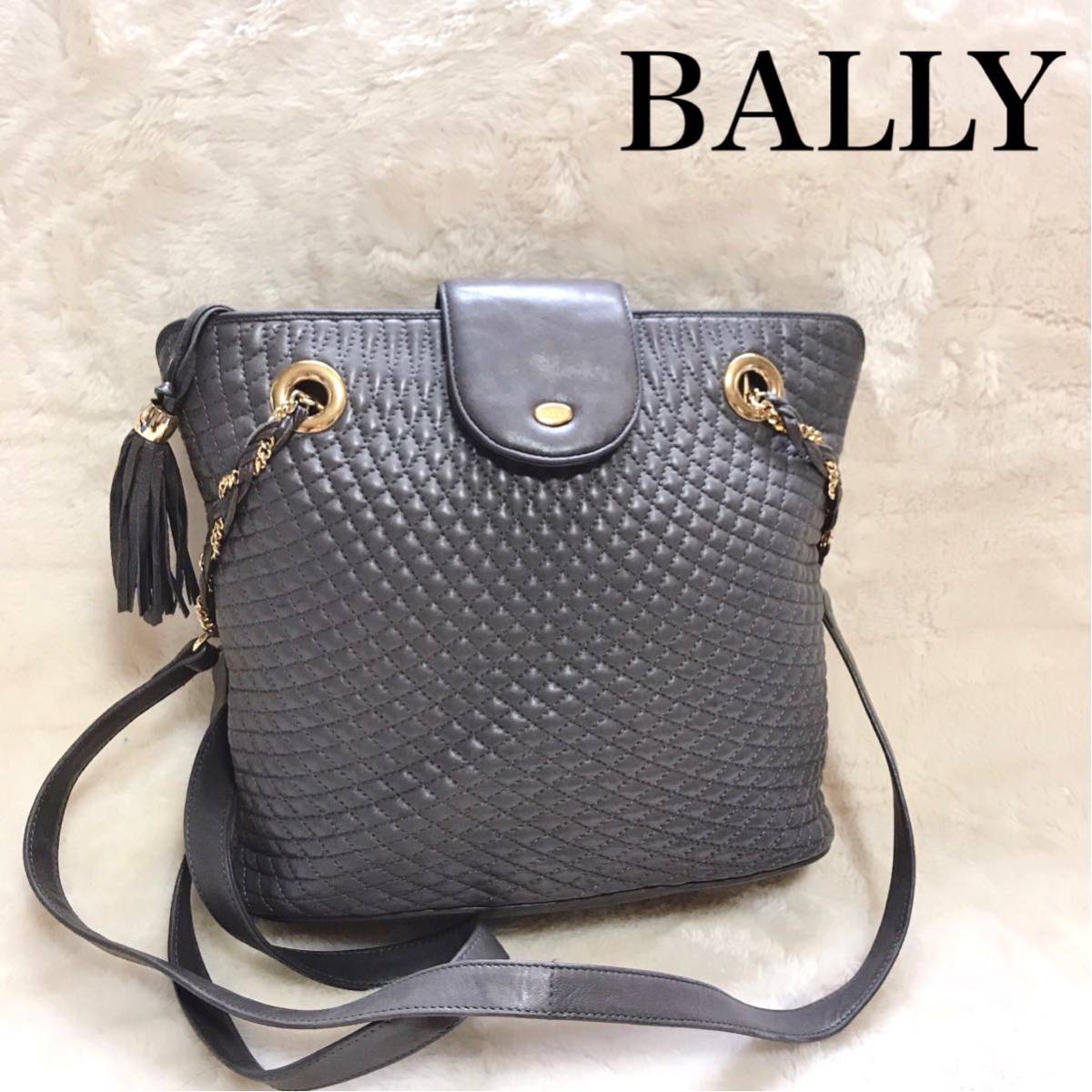 奇跡の再販！ 美品 レディース 希少カラー BALLY バリー キルティング