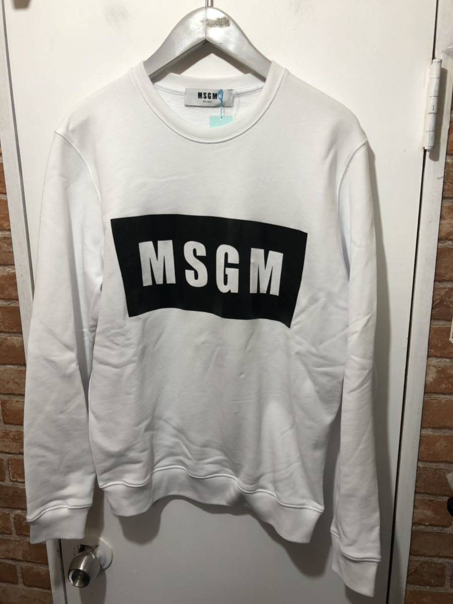 新品】MSGM トレーナー 想像を超えての www.shelburnefalls.com