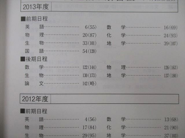 TV25-269 教学社 大学入試シリーズ 大阪市立大学 最近3ヵ年 2014 赤本 21S0D_画像3