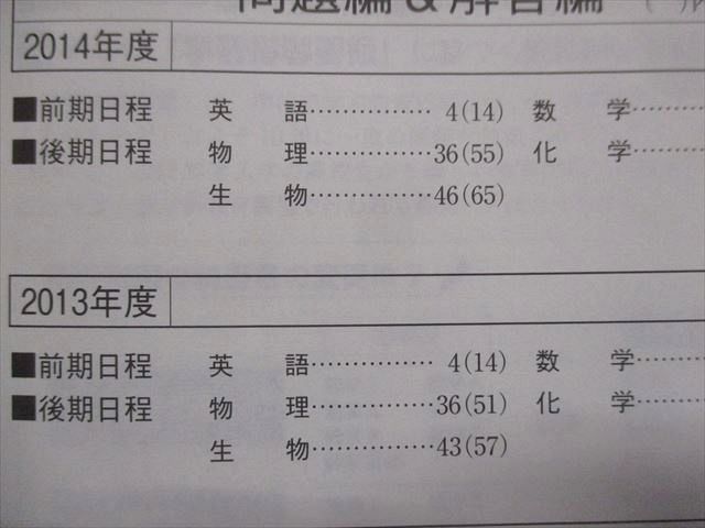 TW93-036 教学社 赤本 旭川医科大学/[医学部 医学科] 最近6ヵ年 2015 15m1B_画像3