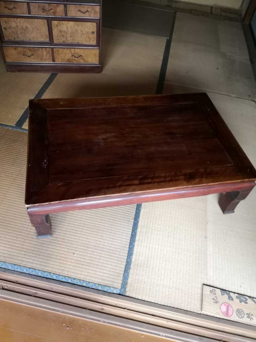 ヤフオク! - 【天然木 座卓】 アンティーク ビンテージ 時代家具 昭和...