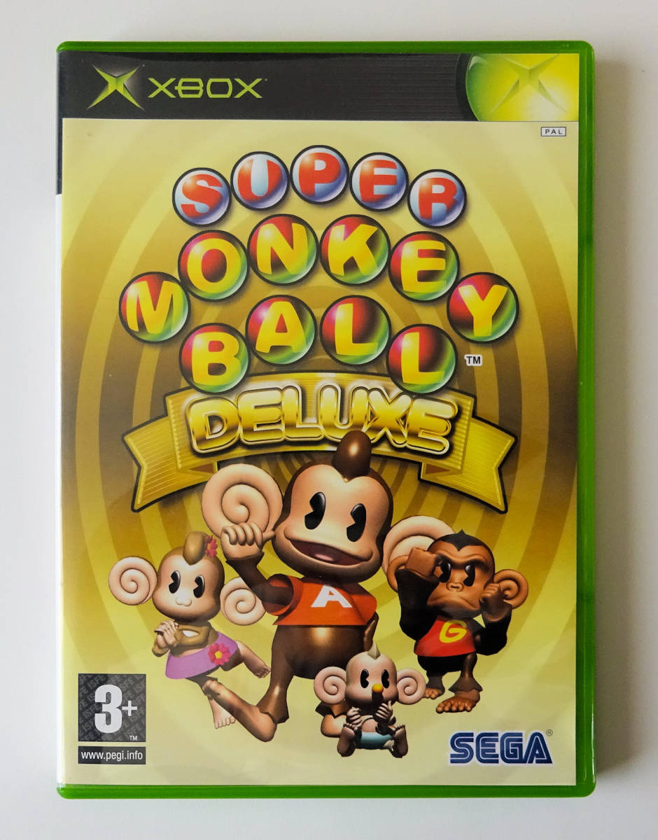 スーパーモンキーボール デラックス SUPER MONKEY BALL DELUXE EU版 ★ MICROSOFT XBOX / XBOX 360