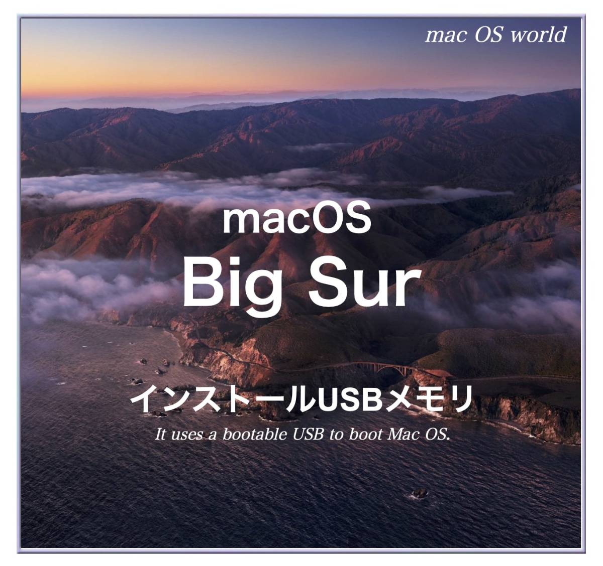 【B3w】macOS Big Sur 11.7.2起動USBインストーラーの画像1