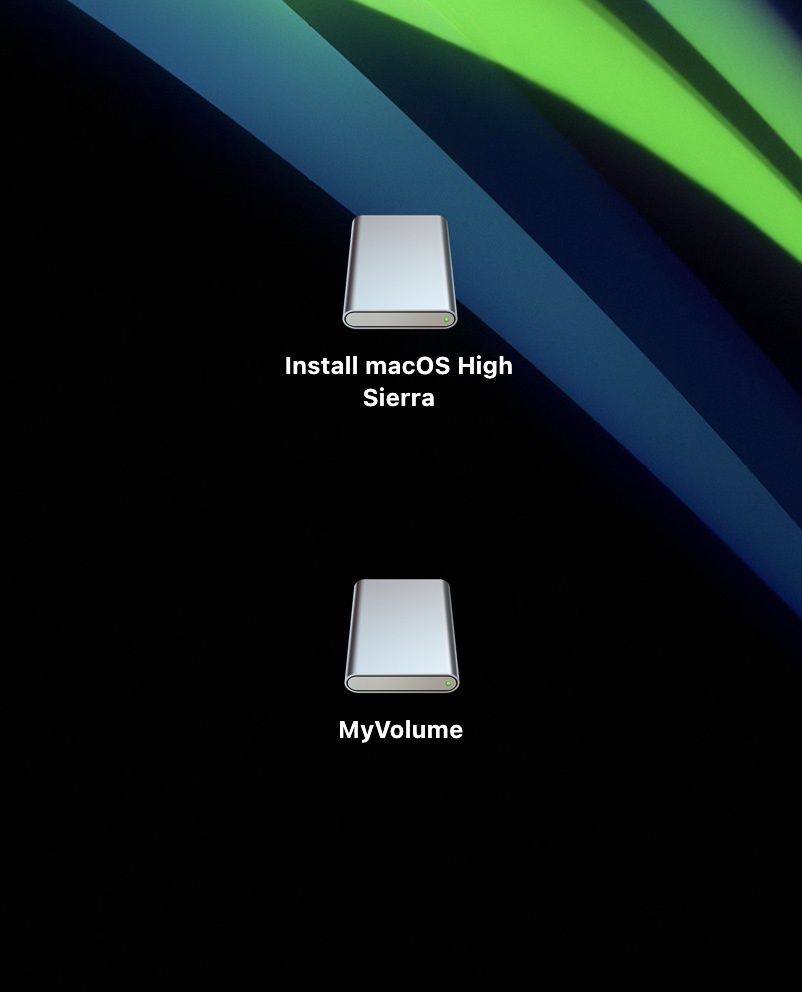 【H7w】macOS High Sierra 10.13.6起動USBインストーラーの画像2