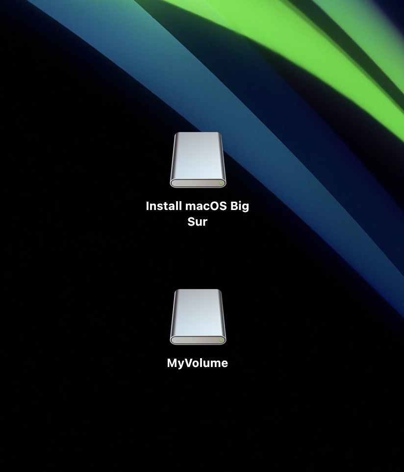 【B3w】macOS Big Sur 11.7.2起動USBインストーラーの画像2