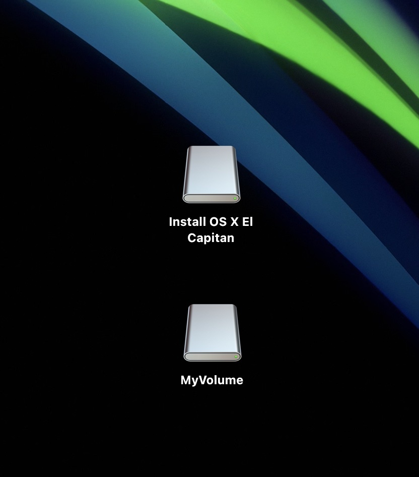 【E3w】OS X El Capitan 10.11.6起動USBインストーラーの画像2