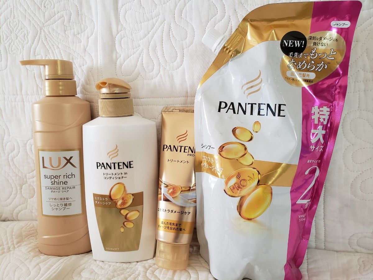 シャンプー　トリートメント　LUX　PANTENE　おまとめ