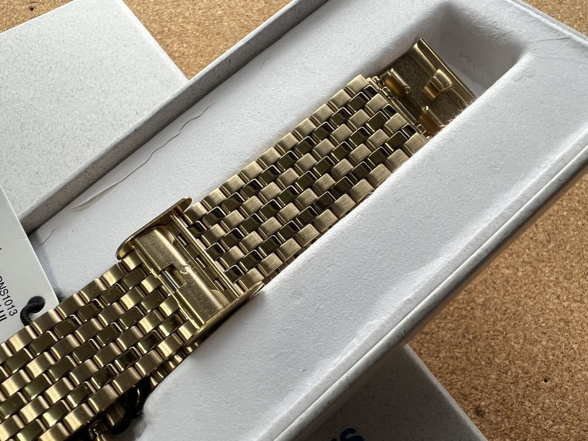 * не использовался *adidas( Adidas часы ) полная распродажа редкость процесс M1 Gold ( золотой )/ белый ( белый ) кварц часы mercismith2watch Z022914