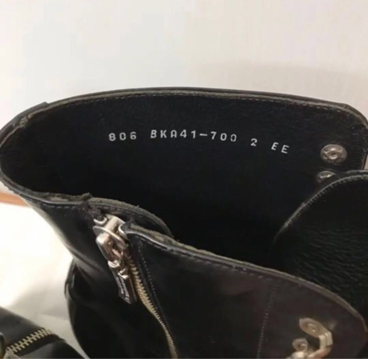 バーバリーブラックレーベル トラッドモードブーツ レザー ブーツ