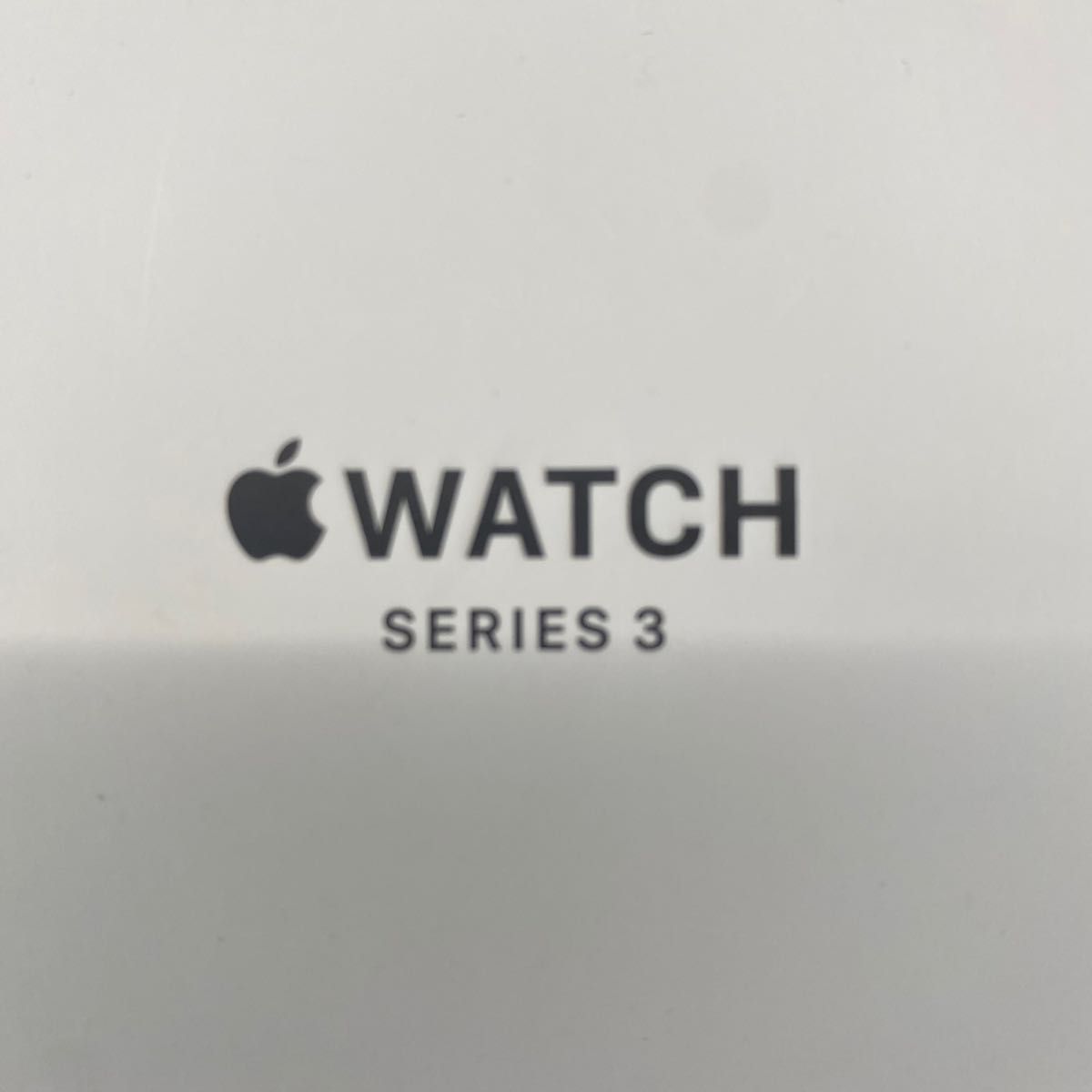 Apple Watch series3 38mm GPSモデル スマートウォッチ、ウェアラブル