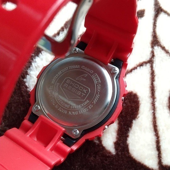 【カシオ】 ジーショック G-LIDE 新品 腕時計 GWX-5600C-4JF レッド 電波ソーラー 男性 CASIO メンズ 未使用品_画像3