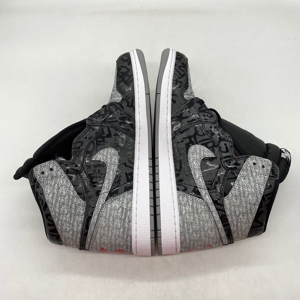 29cm】新品 NIKE AIR JORDAN 1 HIGH OG REBELLIONAIRE BLACK ナイキ