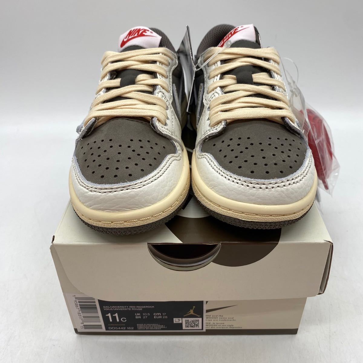 17cm】新品 TRAVIS SCOTT NIKE AIR JORDAN 1 LOW OG SPトラヴィス