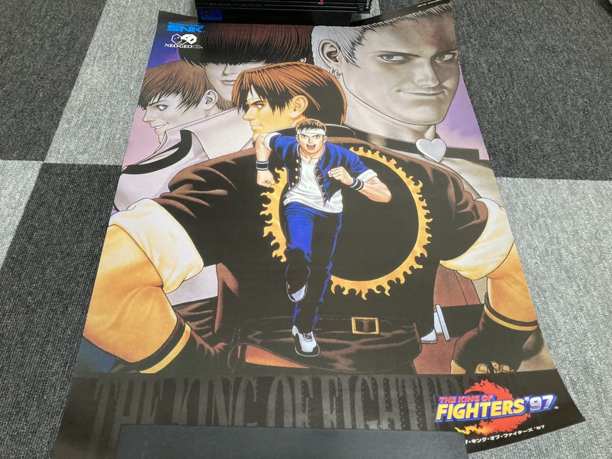 ネオジオCD ザキングオブファイターズ 97 KOF97 B2ポスター 販促用