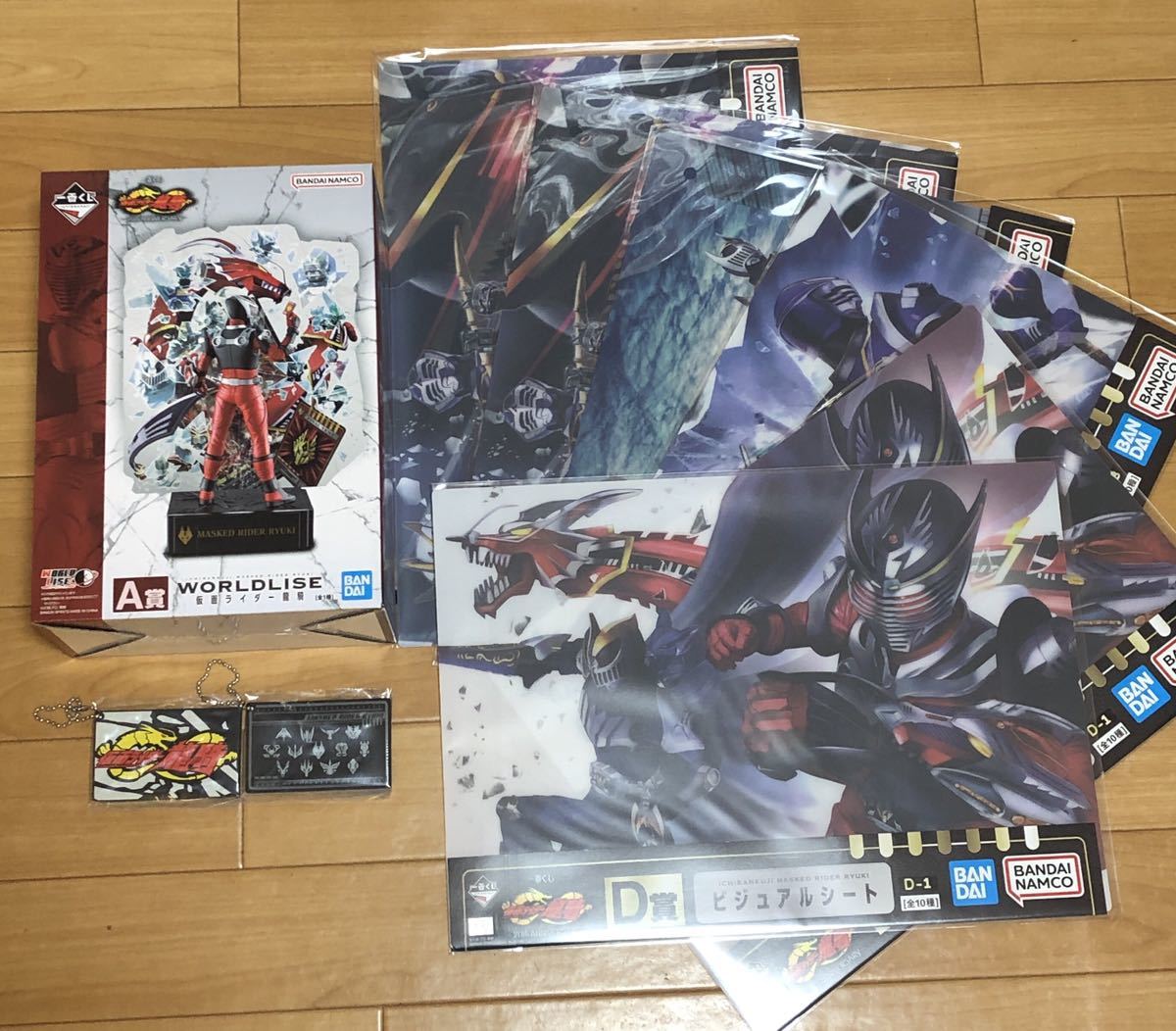 一番くじ 仮面ライダー龍騎 ~20th anniversary~ A賞 D賞 F賞 まとめ