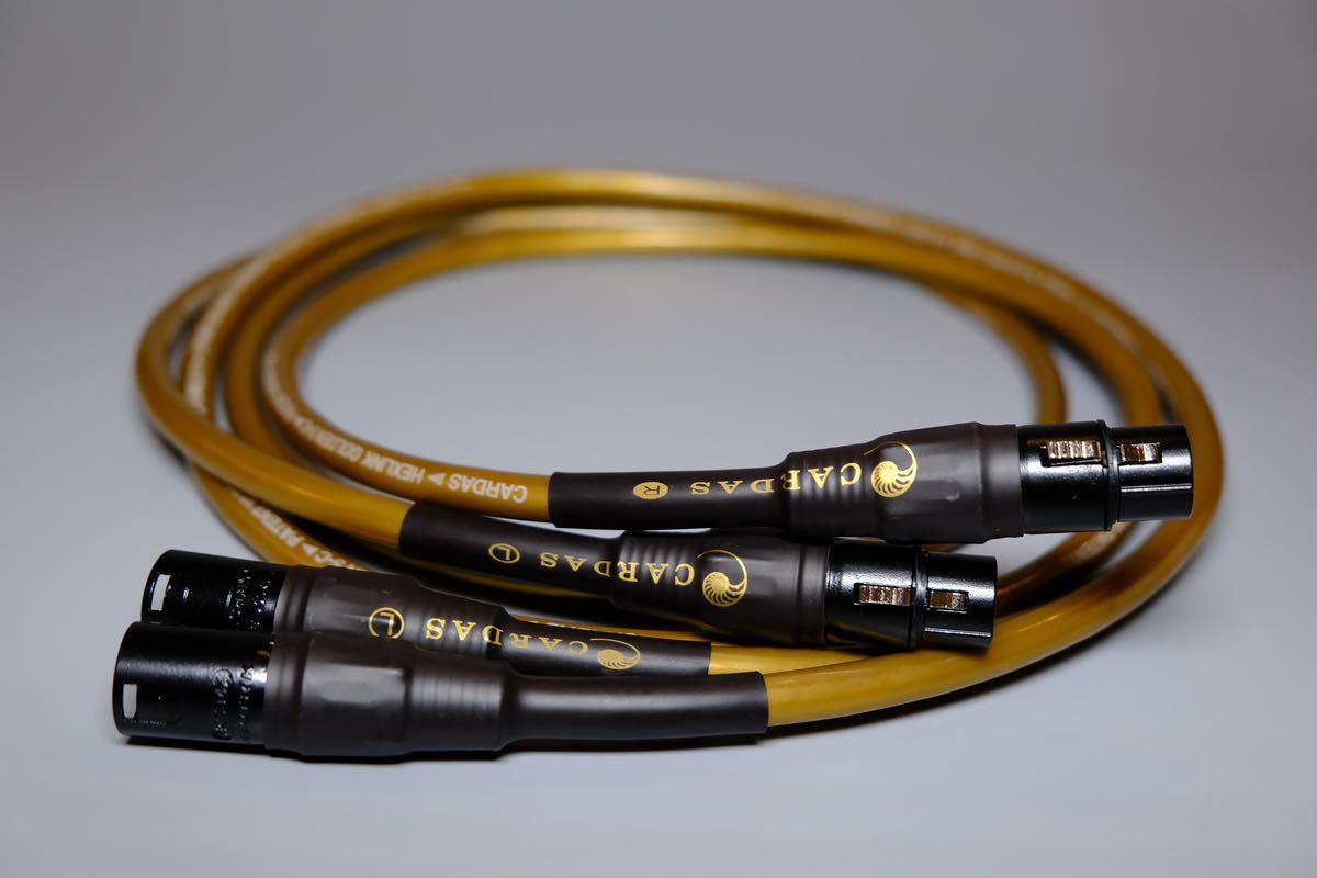カルダス GOLDEN POWER CORD 1.5m 電源ケーブル 超高品質販売中