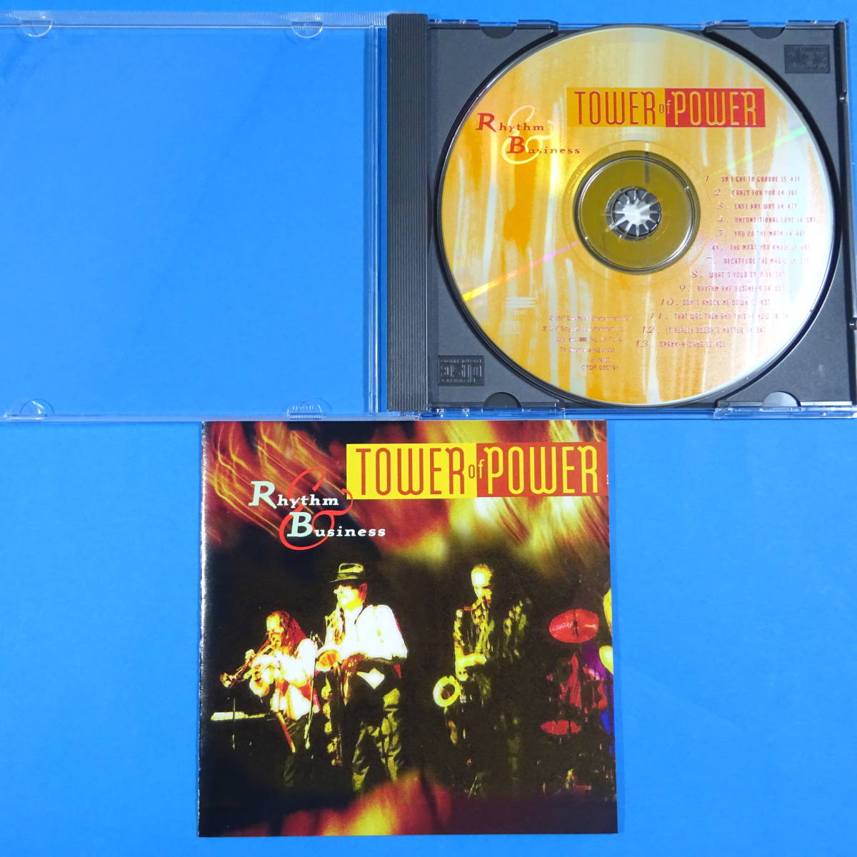 CD　タワー・オブ・パワー　TOWER OF POWER / RHYTHM ＆ BUSINESS　US盤　1997年　ソウル　ファンク_画像7