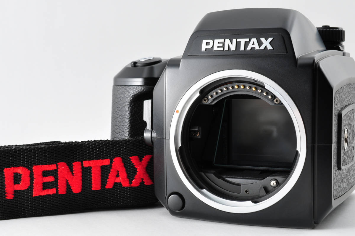 美品☆PENTAX ペンタックス 645N 中判カメラ ボディ 120フィルムバック
