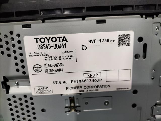 ☆地図SD欠品!!　トヨタ　純正　ナビ　NSCP-W64　08545-00W61　通電OK_画像6