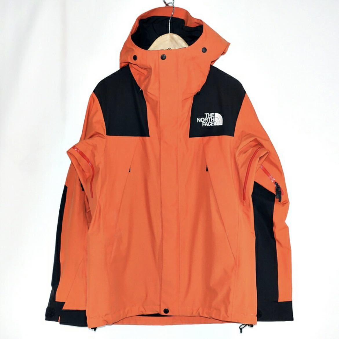 MOUTAIN JACKET NP61800 ザ ノースフェイス マウンテンジャケット ゴアテックス マウンテンパーカー オレンジ GORE-TEX THE NORTH FACE M_画像1