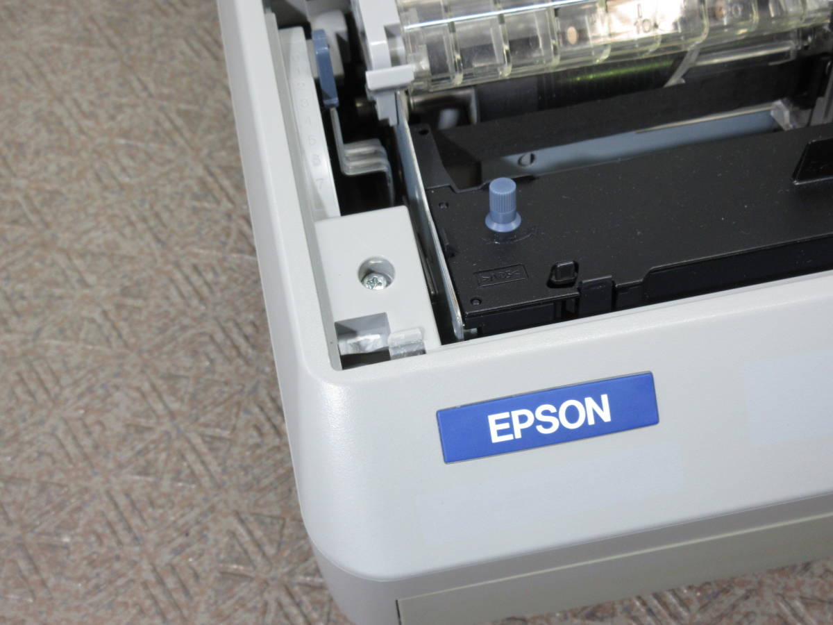 EPSON / ドットプリンタ / VP-880 / 後トレイ付き / 印字確認済み / No.Q173の画像8