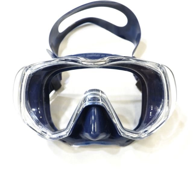 TUSA マスク スノーケル トライクエスト プラチナⅡハイパードライ ネイビーシリコン 定価24,500円（美品）の画像2