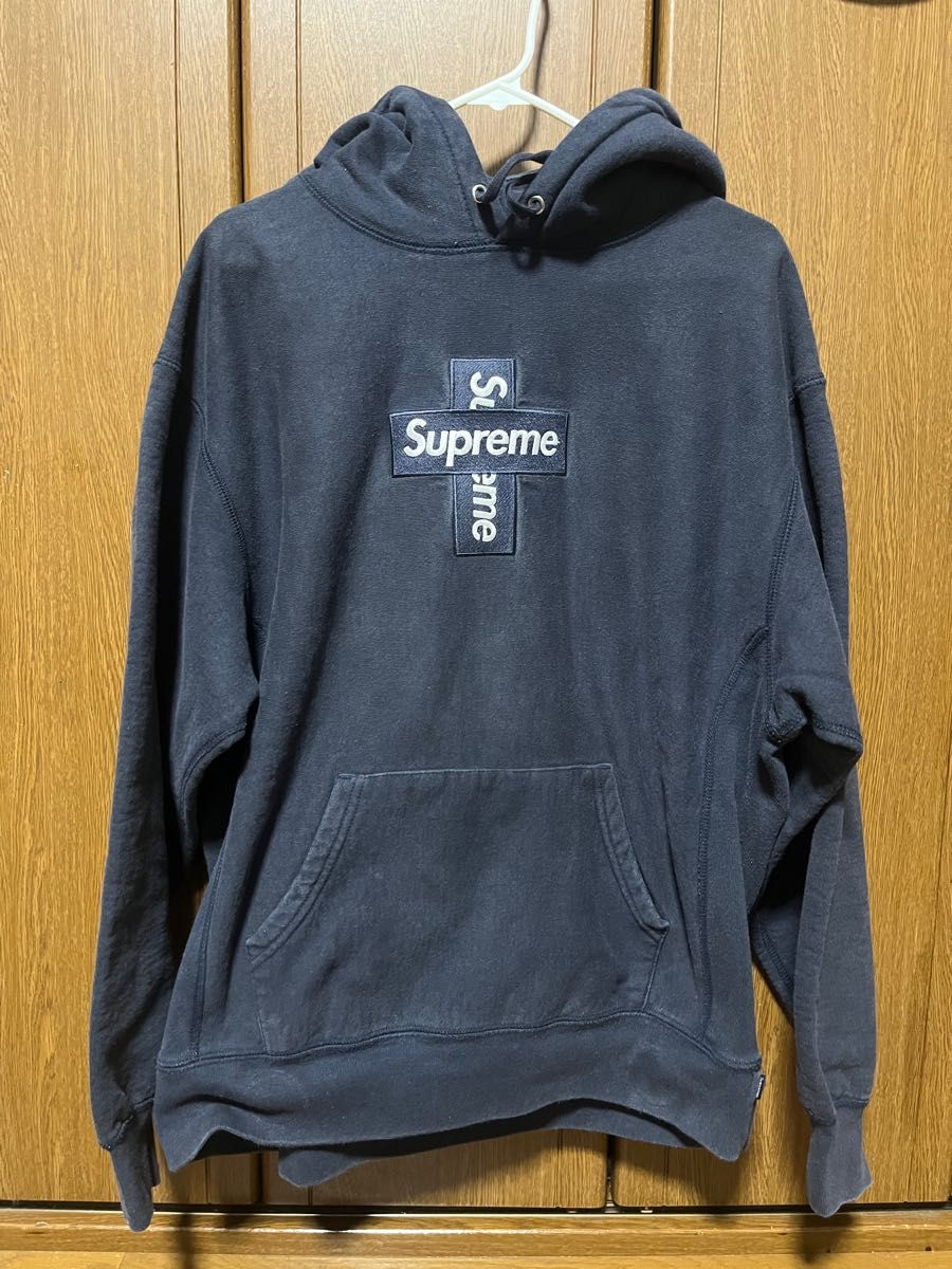 Supreme cross box logo パーカー ボックスロゴ クロスボックスロゴ