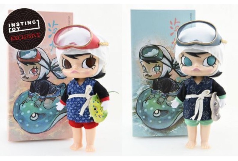 【ふるさと割】 絶版 絶品 INSTINCTOY x Kennyswork 海女 Molly 世界限定各600体 一般