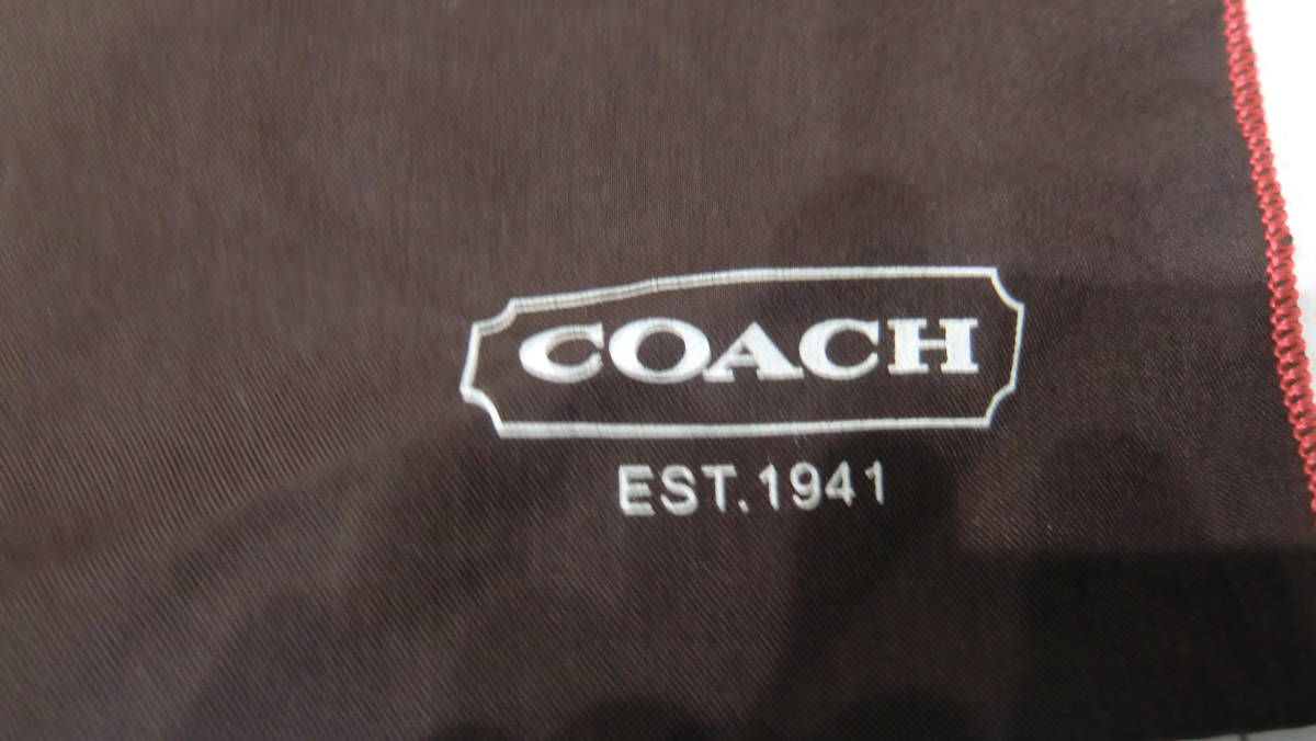 COACH コーチ 袋 保存袋 ブランド袋_画像2