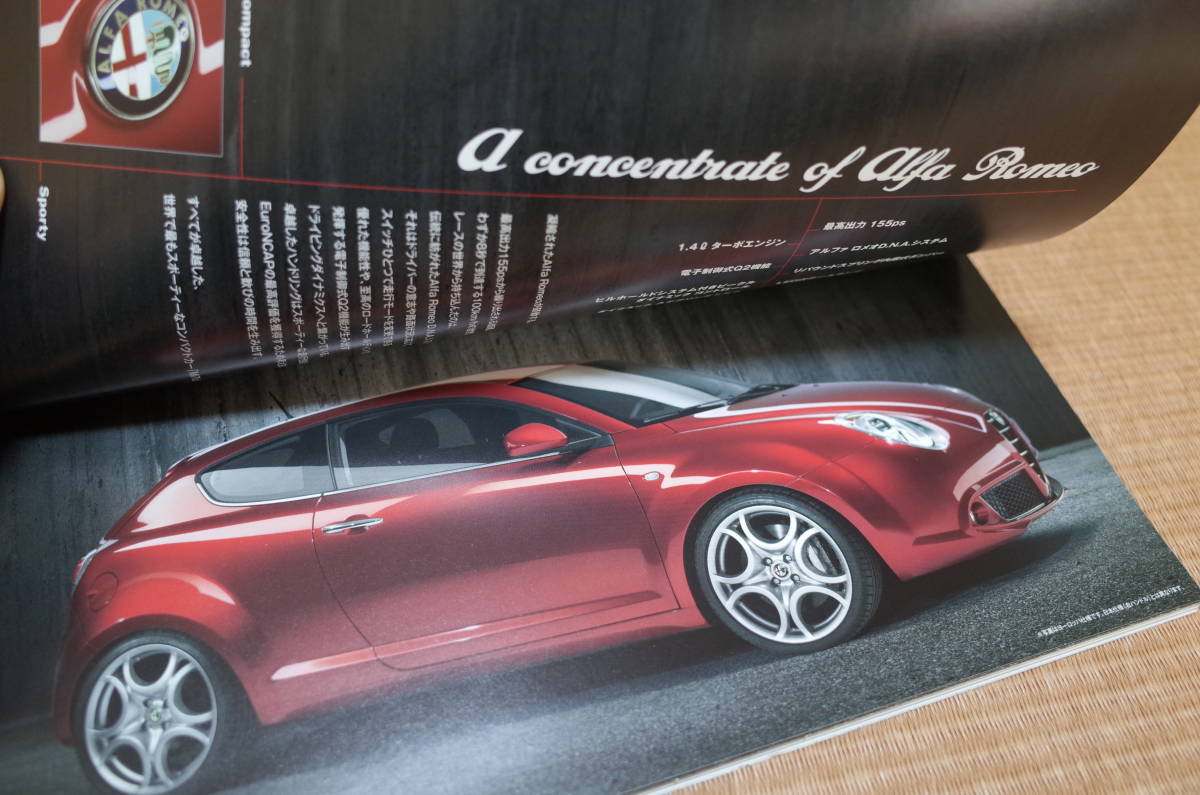 [ редкостный ценный очень редкий ] Alpha Romeo MITO Mito основной каталог 2019.6 версия 1.4T спорт новый товар 