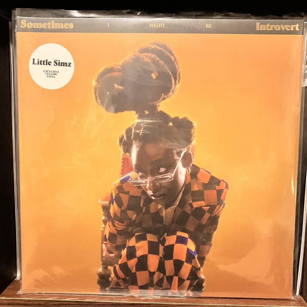 Little Simz Sometimes I Might Be Introvert LP アナログレコード 新品未開封 限定イエローヴィニール_画像1