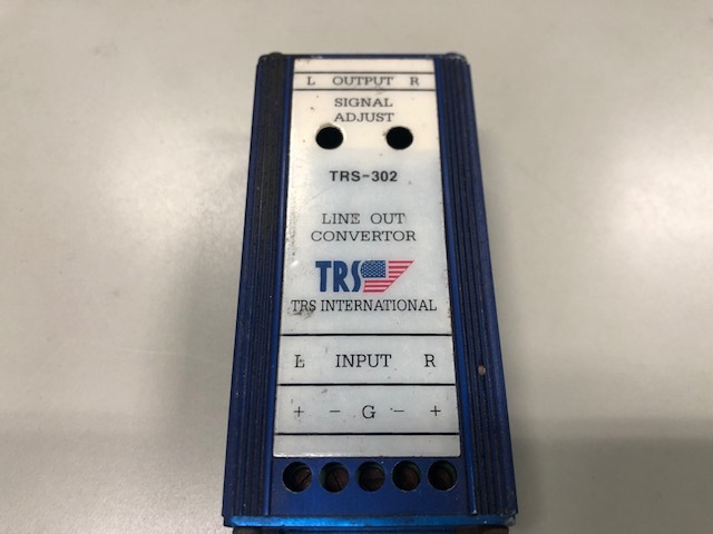 TRSインターナショナル Hi/Lo レベル ラインアウト コンバーター TRS-302の画像2