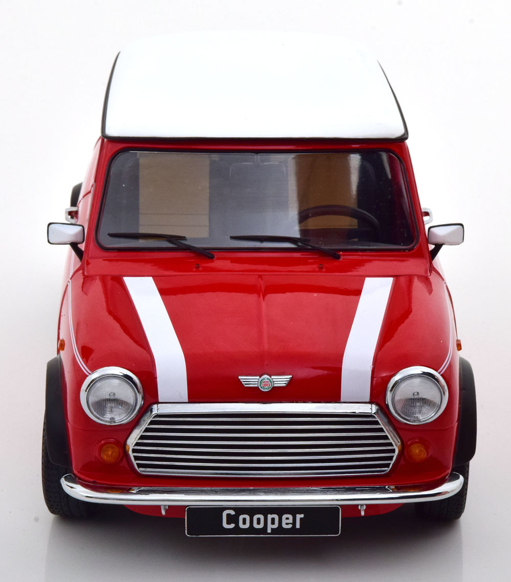 KK scale 1/12 Mini Cooper LHD red white　ダイキャスト製　ビックスケール_画像3