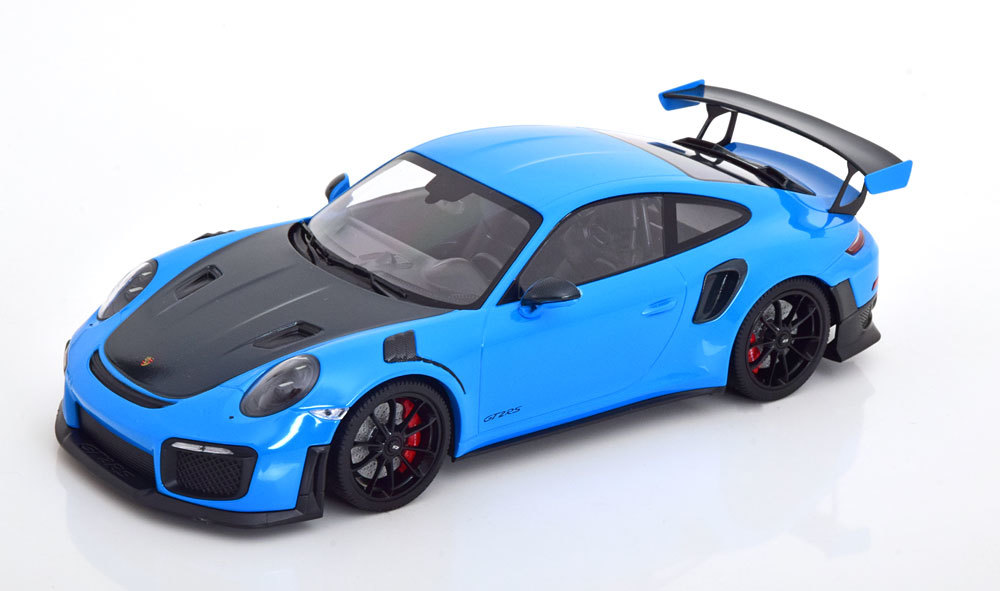 minichmaps 1/18 Porsche 911 (991 II) GT2 RS 2018 blue grey　ポルシェ　ミニチャンプス