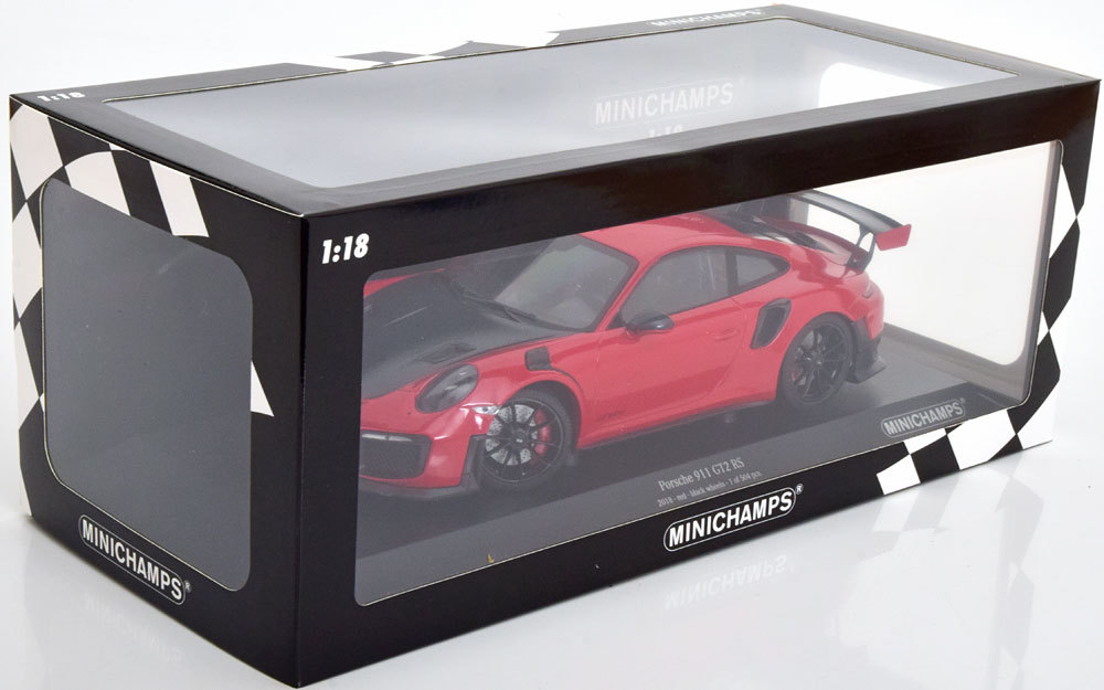 minichmaps 1/18 Porsche 911 (991 II) GT2 RS 2018 red grey Porsche Minichamps 