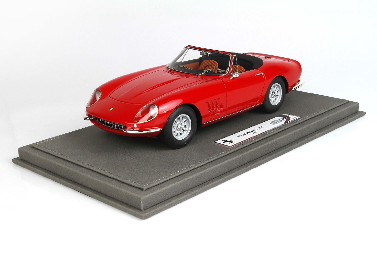 予約品> BBR 1/18 Ferrari 275 GTS/4 NART 1967 レッド フェラーリ
