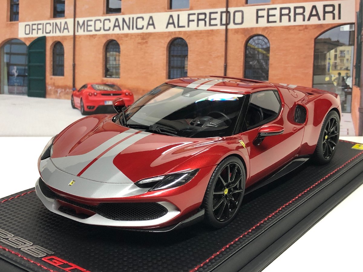誠実 collection MR 1/18 Imola フェラーリ FE035F Rosso Fiorano Assetto GTB 296 Ferrari BBR 誠実 collection MR 1/18 Imola フェラーリ FE035F Rosso Fiorano Assetto GTB 296 Ferrari BBR