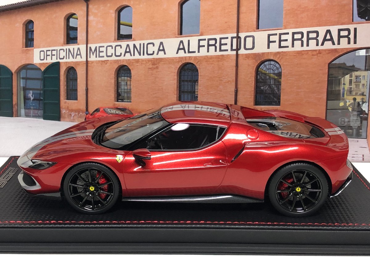 MR collection 1/18 Ferrari 296 GTB Assetto Fiorano Rosso Imola　フェラーリ　FE035F_画像5