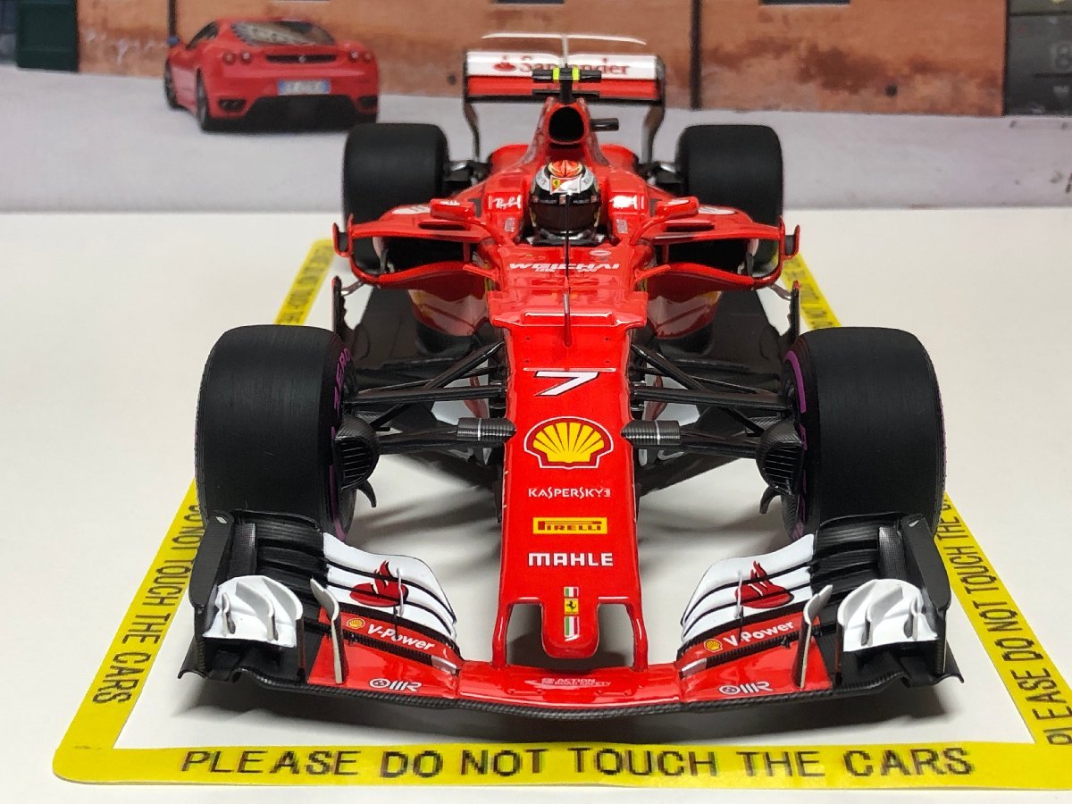 BBR Diecast 1/18 Ferrari SF70H #7 Australia GP Kimi Raikkonen die-cast made Ferrari lai connector nBBR181707