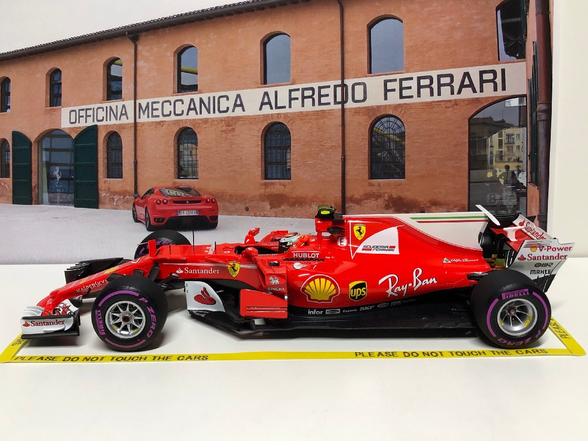BBR Diecast 1/18 Ferrari SF70H #7 Australia GP Kimi Raikkonen ダイ