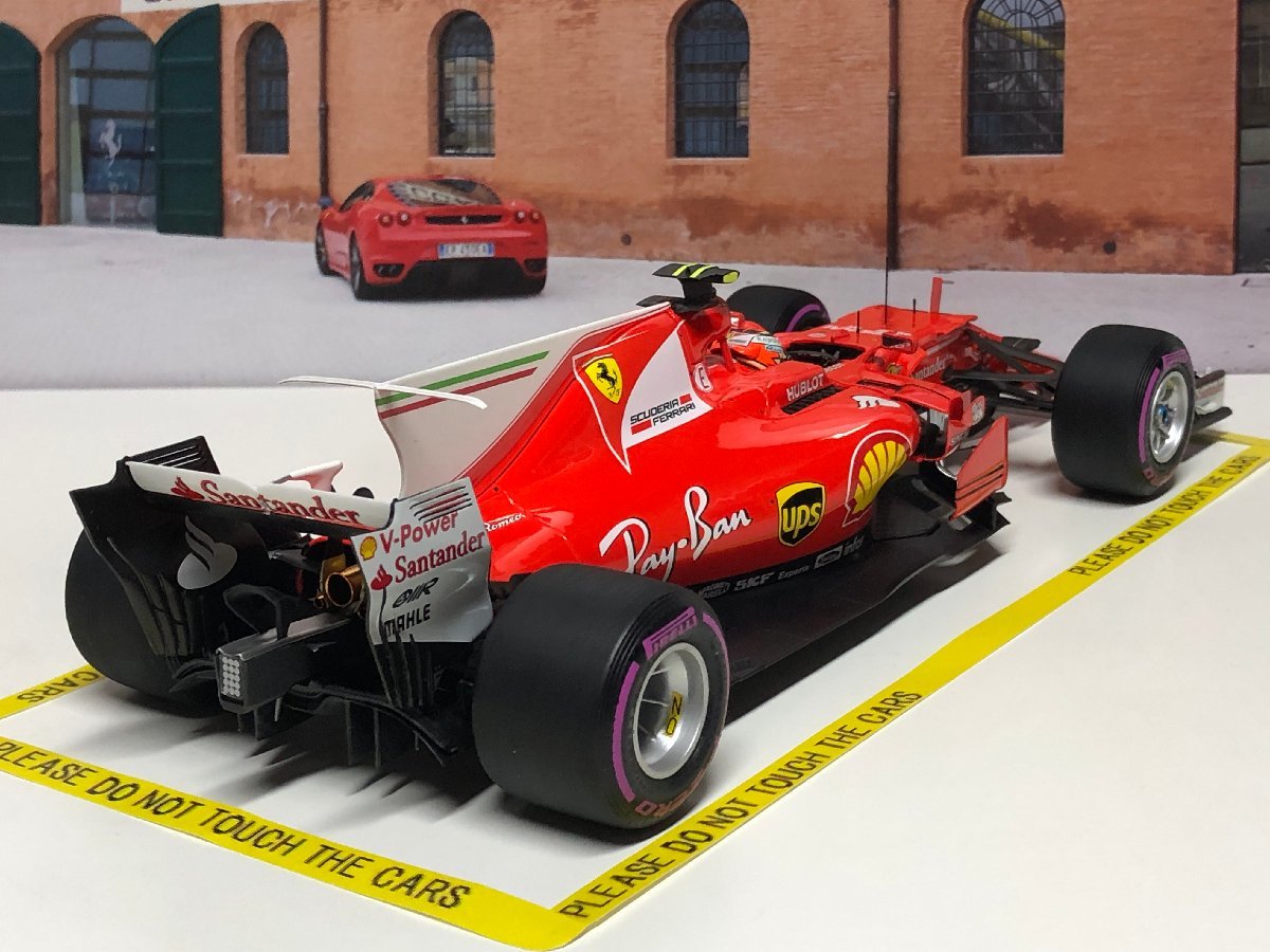 BBR Diecast 1/18 Ferrari SF70H #7 Australia GP Kimi Raikkonen die-cast made Ferrari lai connector nBBR181707