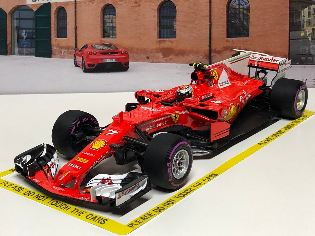 BBR Diecast 1/18 Ferrari SF70H #7 Australia GP Kimi Raikkonen die-cast made Ferrari lai connector nBBR181707